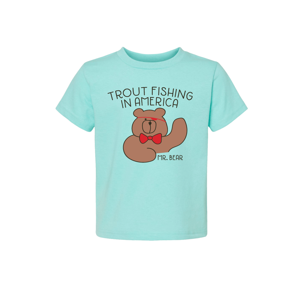 Mr. Bear Kids Shirt – Trout Fishing in America