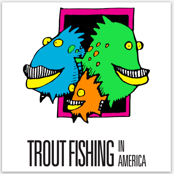 Trout Trio sticker